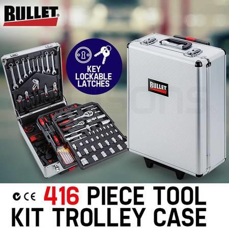 Bullet 416 Piece Metric Tool Kit Trolley Case