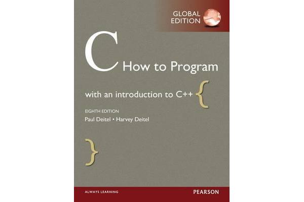 C How to Program, Global Edition