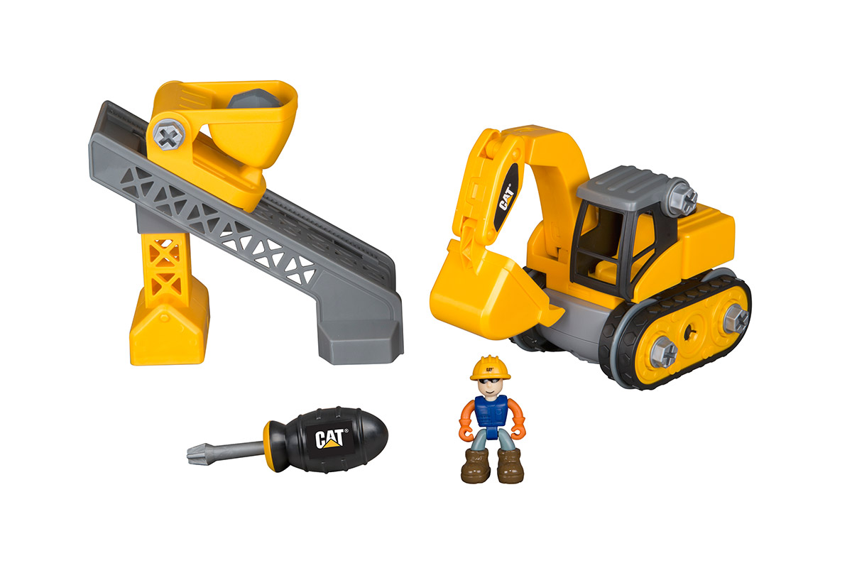 CAT Construction Junior Work Site Excavator & Sifter