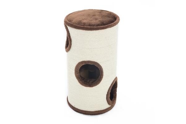 Cat Tree Scratcher TUBU 72cm - BROWN