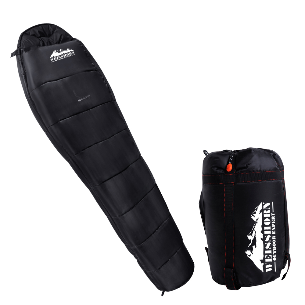 Camping Thermal Sleeping Bag (Black)