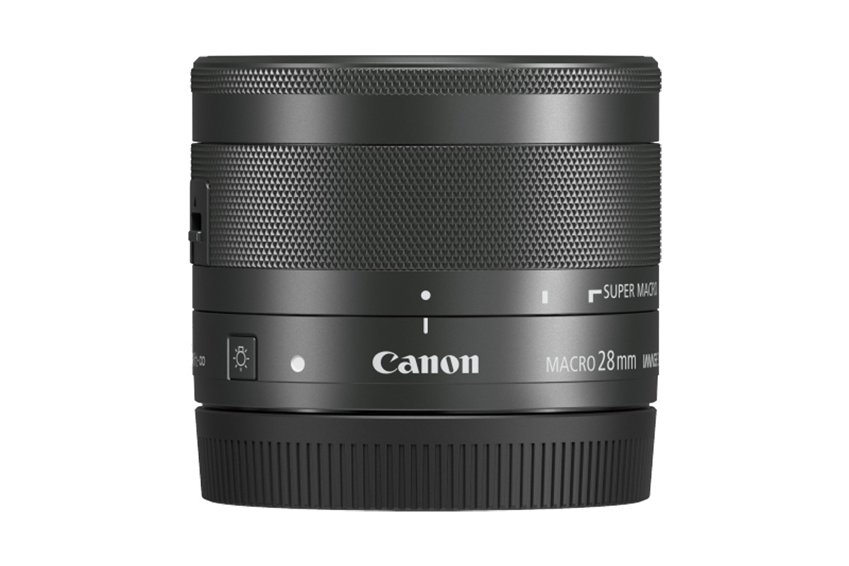 Canon EF-M28mm f3.5 Macro Lens with Built-in Macro Lite (EFM28MU)