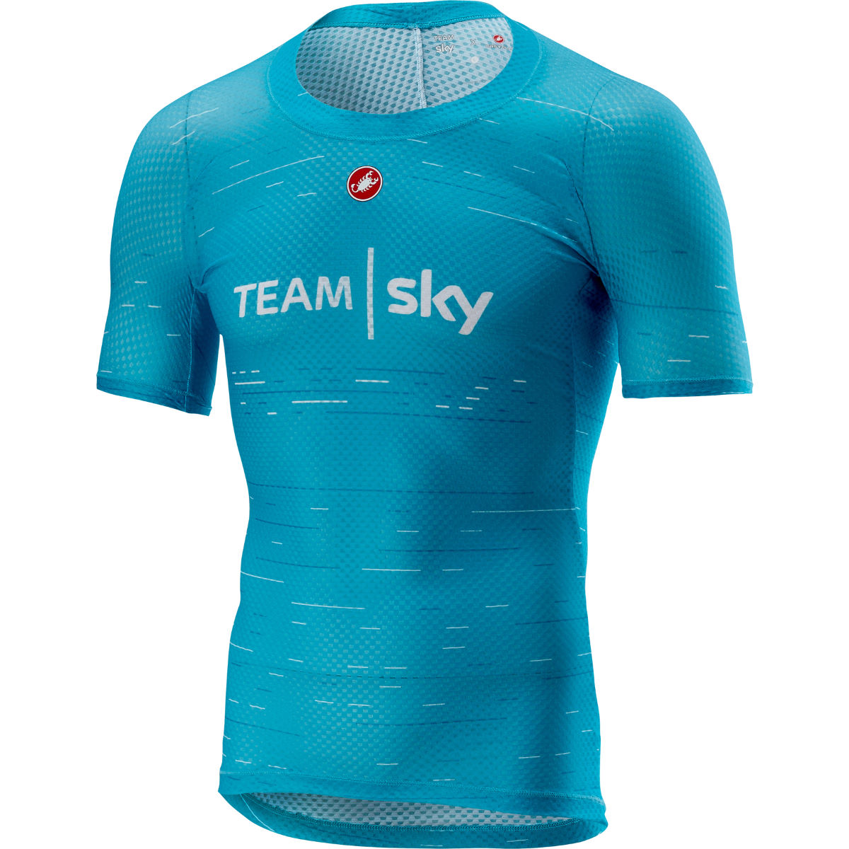 Castelli Team Sky Pro Mesh Short Sleeve Jersey - XL Sky Blue