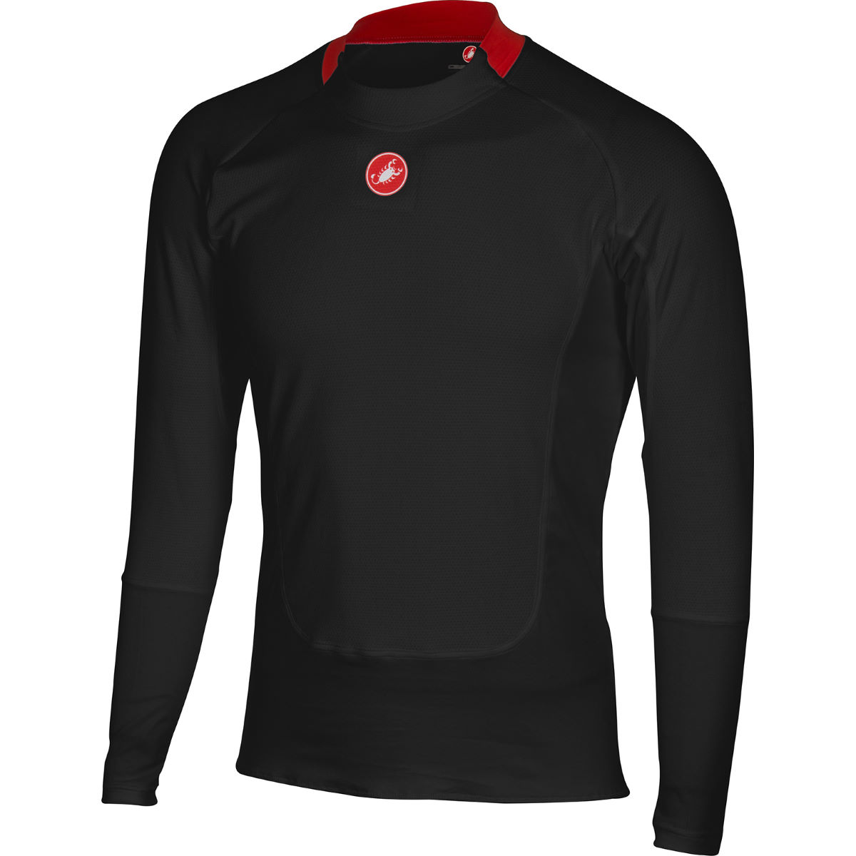 Castelli Prosecco Long Sleeve Base Layer - Medium Black | Base Layers