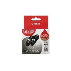 Canon Pgi650xl Black Ink Twin Pack - 500 A4 Pages Each