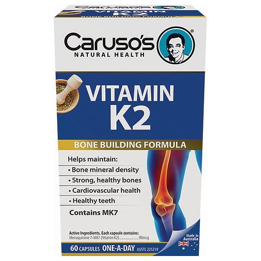 Caruso's Natural Health Vitamin K2 One A Day Cap X 60