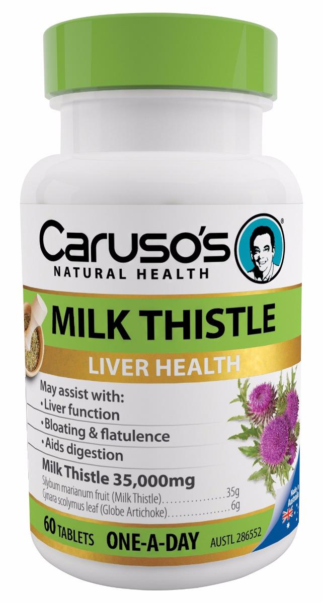 Caruso's Natural Health Milk Thistle One A Day Tab x 60