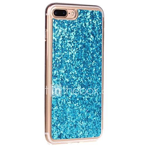 Case For Apple iPhone X iPhone 8 Plus Translucent Back Cover Glitter Shine Soft TPU for iPhone X iPhone 8 Plus iPhone 8 iPhone 7 Plus