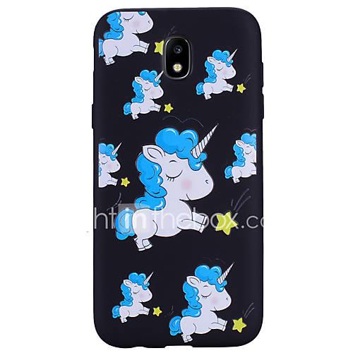 Case For Samsung Galaxy Pattern Back Cover Unicorn Soft Silicone for J7 (2017) J5 (2017) J5 (2016) J3 (2017) J3 (2016) J3