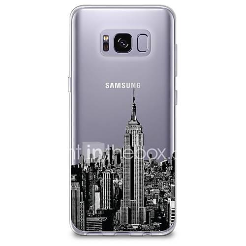 Case For Samsung Galaxy S8 S7 Ultra-thin Transparent Pattern Back Cover City View Soft TPU for S8 Plus S8 S7 edge S7 S6 edge plus S6 edge