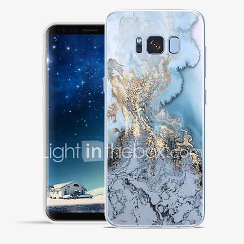 Case For Samsung Galaxy S8 Plus S8 Pattern Back Cover Lines / Waves Marble Soft TPU for S8 Plus S8 S7 edge S7 S6 edge plus S6 edge S6