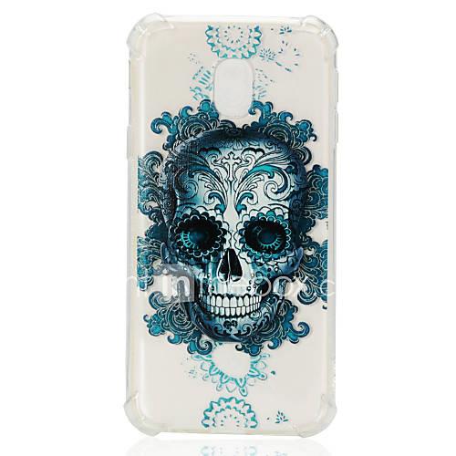 Case For Samsung Galaxy J2 PRO 2018 J2 Prime Shockproof Transparent Pattern Back Cover Skull Soft TPU for J7 (2017) J7 (2016) J7 J5