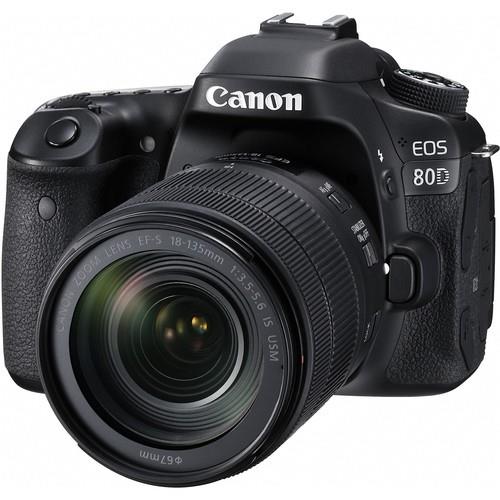 Canon Eos-80D + 18-200 IS Digital Camera- Black