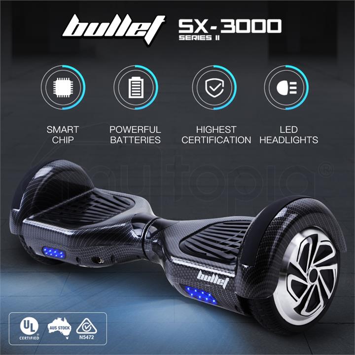 Carbon Fibre Style Self-Balancing Electric Scooter SX-3000