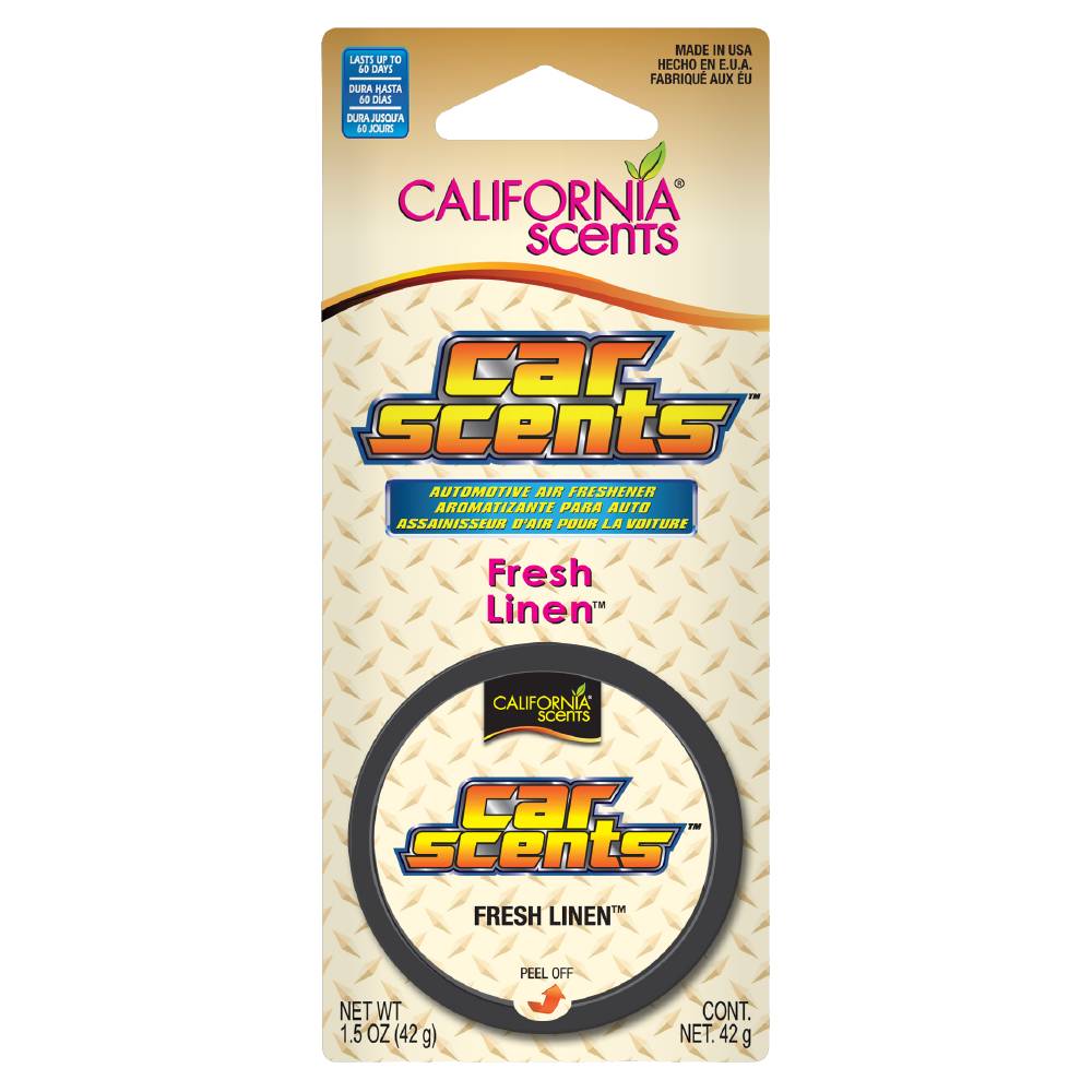 California Car Scents Fresh Linen Freshener