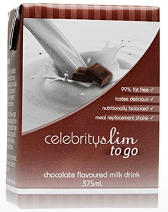 Celebrity Slim To Go Chocolate 375ml