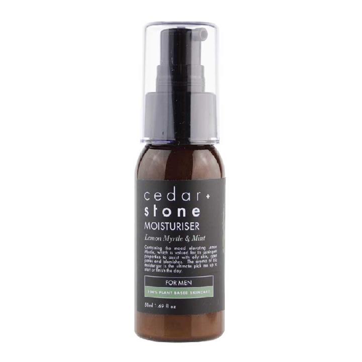 Cedar + Stone Lemon Myrtle & Mint Moisturiser (50ml)