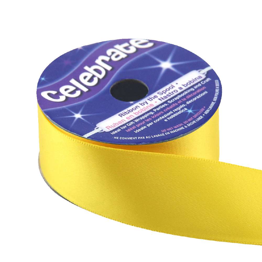 Celebrate 25 mm Satin Ribbon