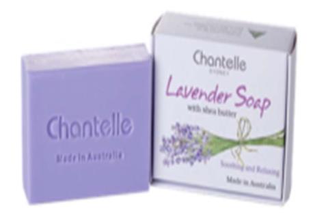 Chantelle Lavender Soap with Shea Butter 100g