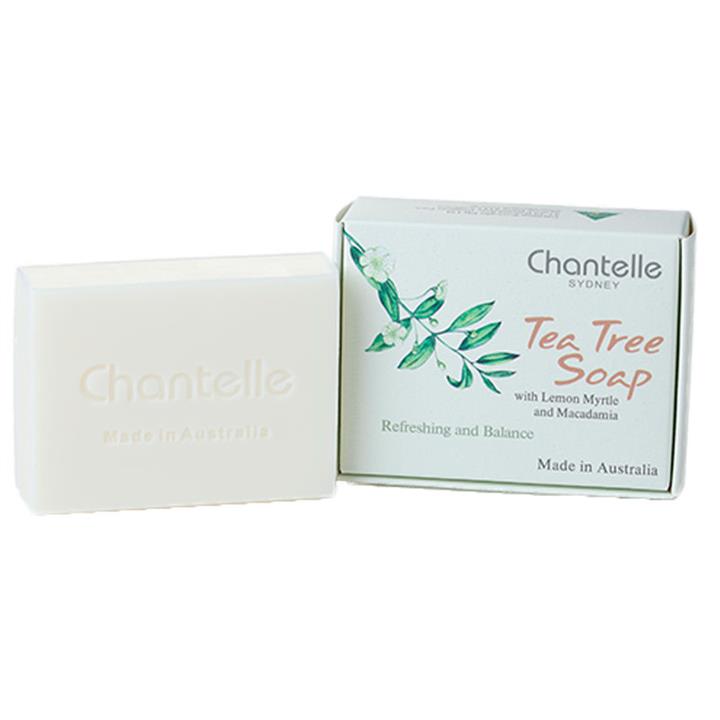 Chantelle Tea Tree Soap with Lemon Myrtle & Macadamia 100g