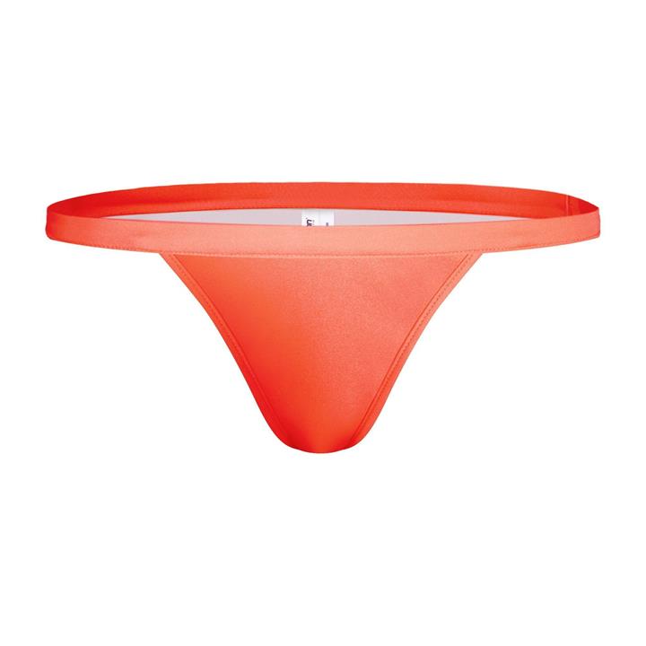 Cheeky string swim bikini pants - Coral