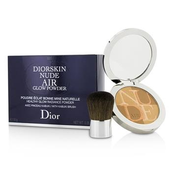 Christian Dior Diorskin Nude Air Healthy Glow Radiance Powder (With Kabuki Brush) - # 001 Fresh Tan 10g/0.35oz Make Up