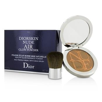 Christian Dior Diorskin Nude Air Healthy Glow Radiance Powder (With Kabuki Brush) - # 003 Warm Tan 10g/0.35oz Make Up