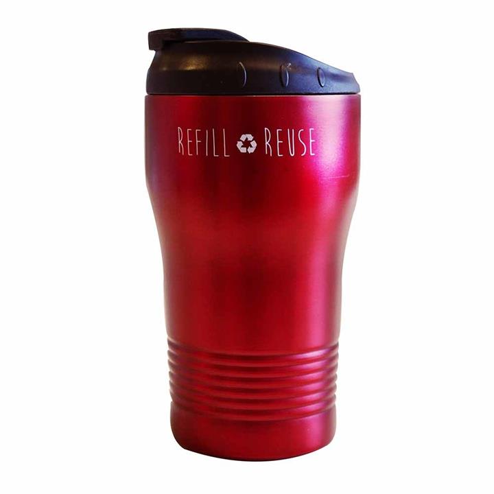 Cheeki Coffee Cup 310ml - Cherry Red