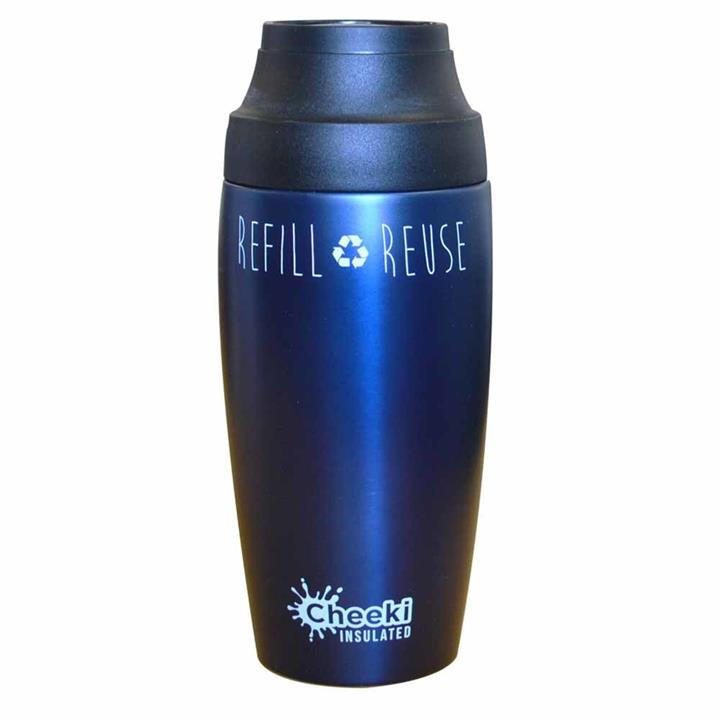 Cheeki Leakproof Coffee Mug 450ml - Ocean