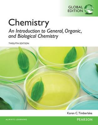 Chemistry  An Introduction to General Organic and Biological Chem