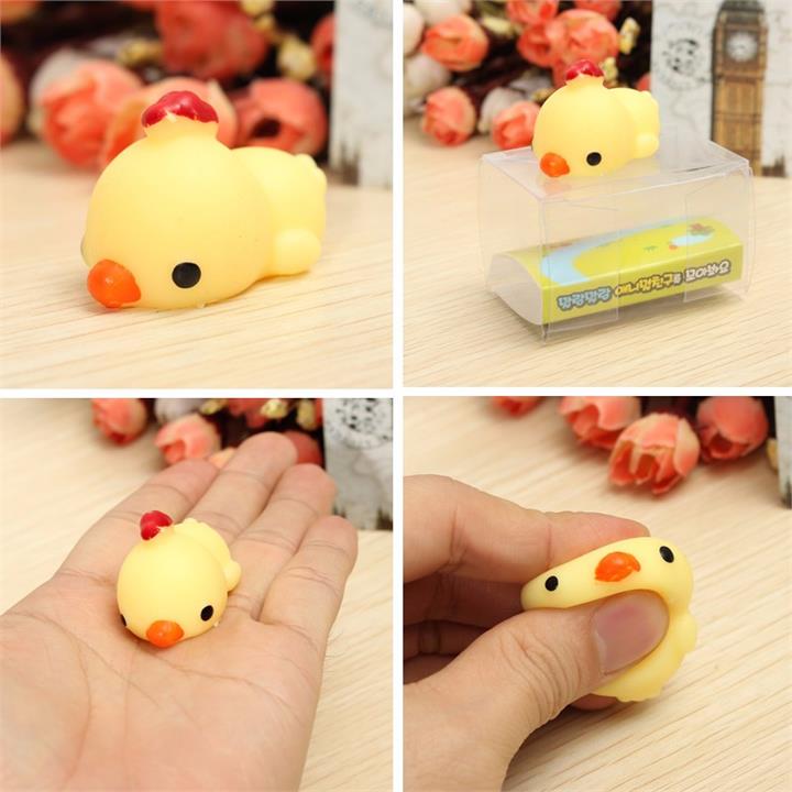 Chick Chicken Squishy Squeeze Cute Healing Toy Kawaii Collection Stress Reliever Gift Decor