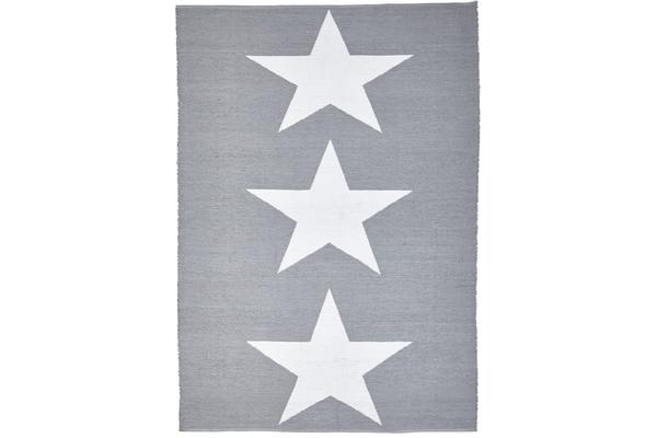 Coastal Indoor Out door Rug Star Grey White 270x180cm