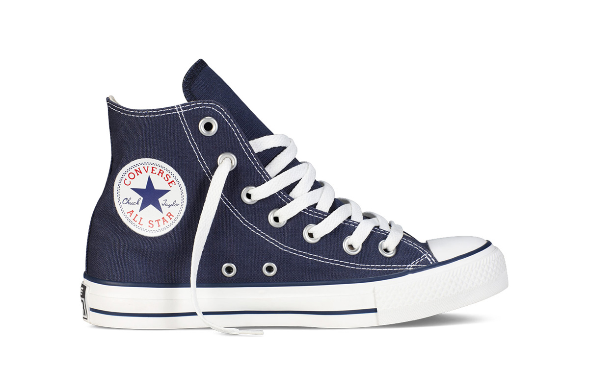 Converse Chuck Taylor All Star Hi (Navy, US Mens 4 / US Womens 6)