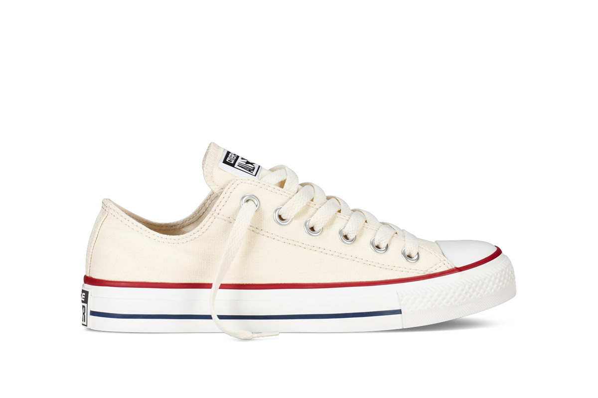 Converse Chuck Taylor All Star Ox Lo (Off White, US Mens 6.5 / US Womens 8.5)