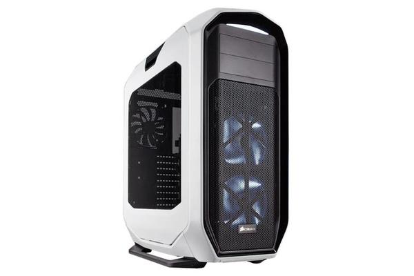 Corsair 780T White E-ATX, XL-ATX Full Tower Case. Supports Dual 360mm Radiator. Support up to 11 Hard Drives