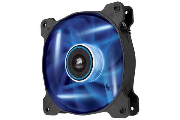 Corsair Air Flow 120mm Fan Quiet Edition Blue LED 3 PIN - Superior cooling performance and LED illumination