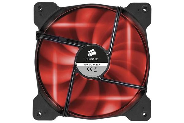 Corsair SP 140mm Fan with Red LED High Pressure Twin Pack!