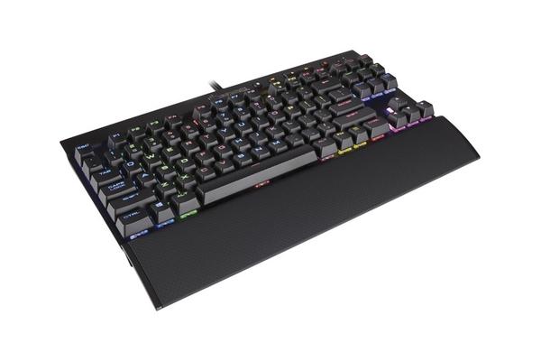 Corsair Gaming K65 LUX RGB Compact Mechanical Keyboard, Cherry MX RGB Red