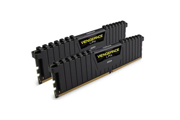 Corsair Vengeance LPX 8GB (2x4GB) DDR4 2400MHz C14 Desktop Gaming Memory Black