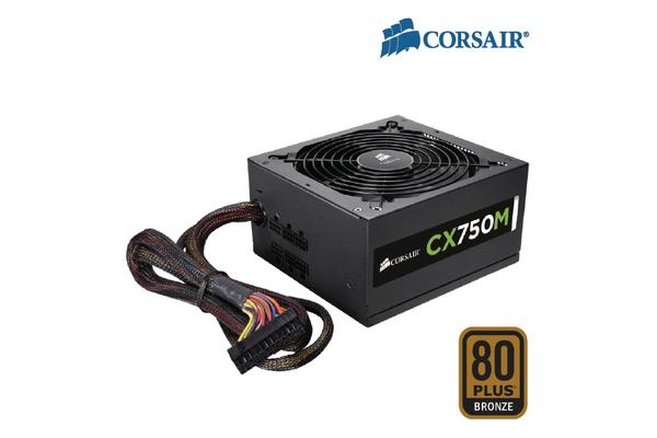 Corsair 750W CXM 80+ Bronze Semi-Modular 120mm FAN ATX PSU 3 Years Warranty