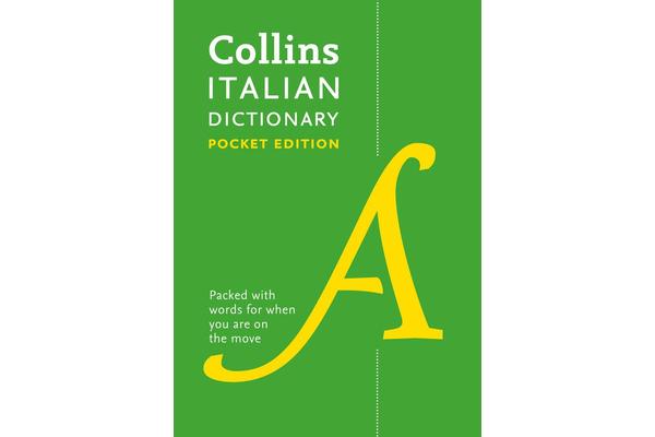 Collins Italian Dictionary Pocket Edition - 40,000 Words and Phrases in a Portable Format