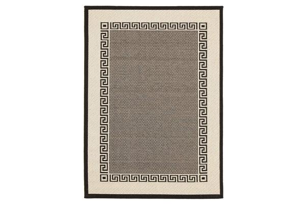 Coast Indoor Outdoor Modern Grey Rug 160X110cm