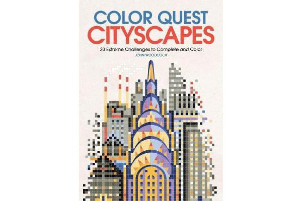 Color Quest: Cityscapes - 30 Extreme Challenges to Complete and Color