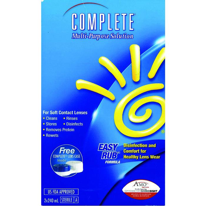 Complete Multi-Purpose Solution 240ml X 2 Bottles