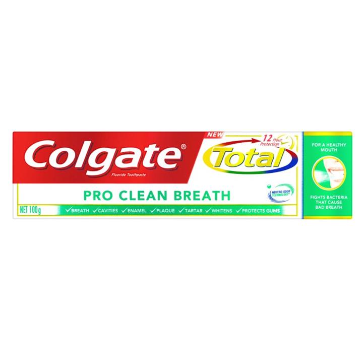 Colgate Toothpaste Total Pro Clean Breath 100g