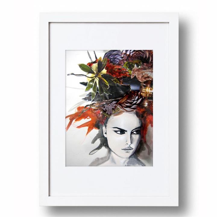 Collage Portrait #1 | Signed Artist's Print | Various Sizes for Easy Framing