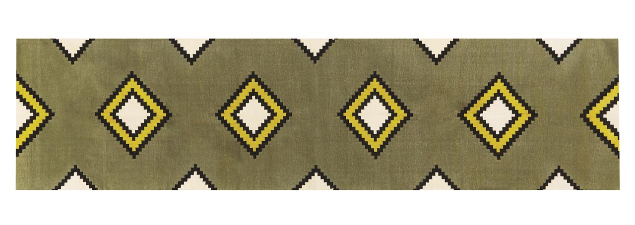 Cotton Runner Diamond | Rug