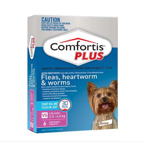 Comfortis Plus Pink 2.3-4.5kg 6 pack