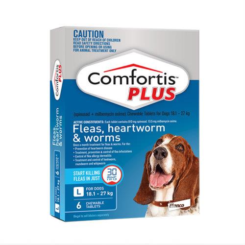 Comfortis Plus Blue 18.1-27kg 6 pack