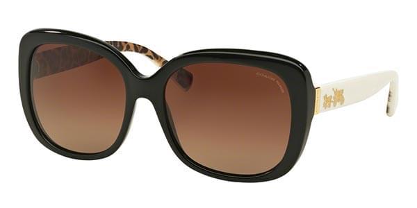 Coach Sunglasses HC8158F Asian Fit Polarized 5336T5